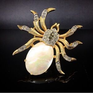 Rare Vintage Alfred Philippe for Trifari Spider Brooch
